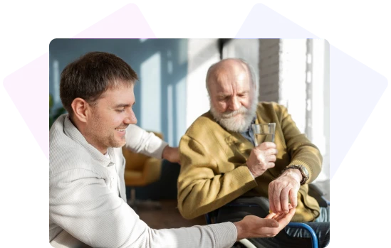 Father and son